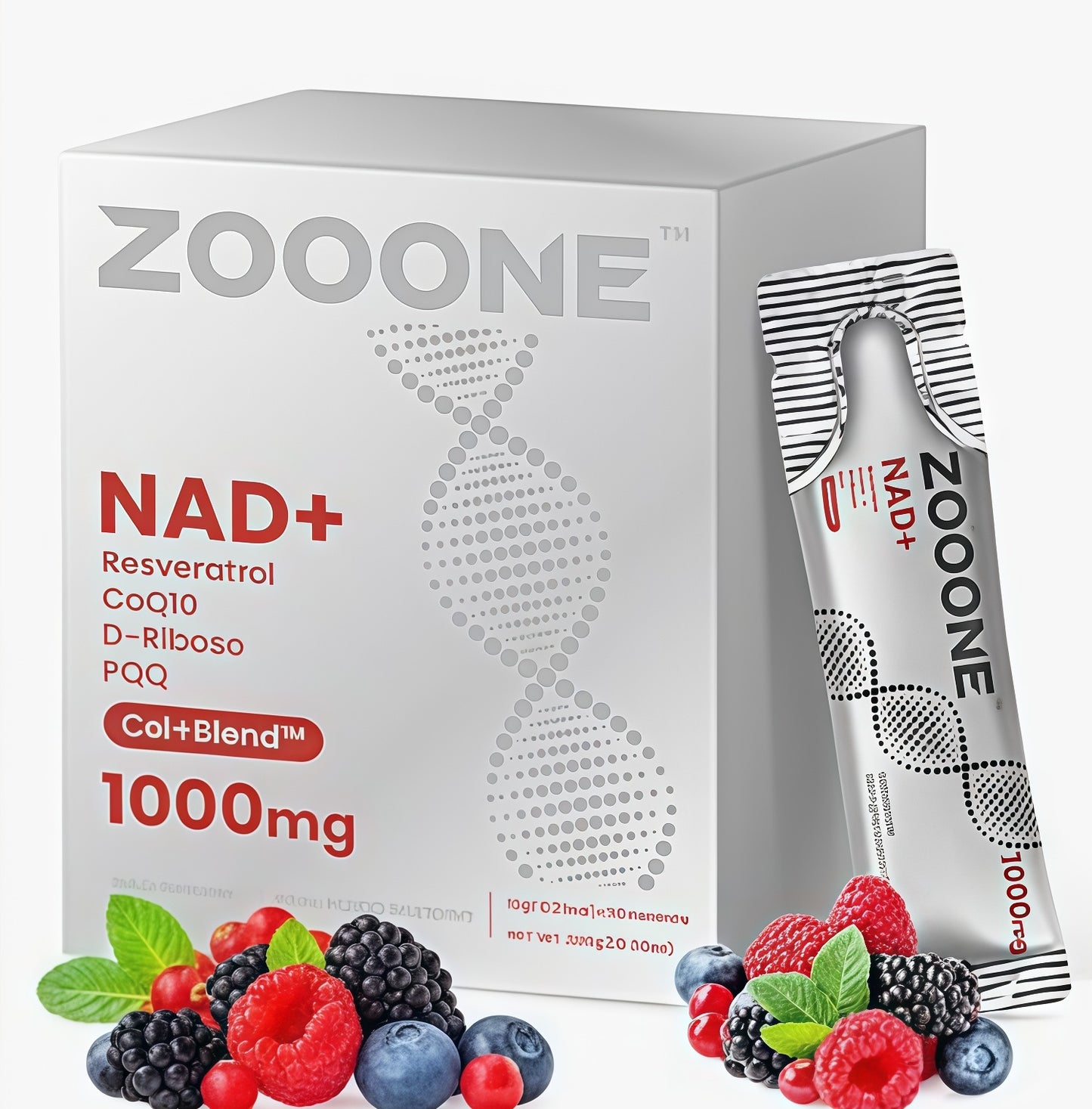 zooone-NAD+ Supplement 30pcs,Premium Nicotinamide Riboside &Resveratrol, DNA Repair & HealthyAging, Advanced NAD Supplement forMen & Women, Boosts Cellular Energy